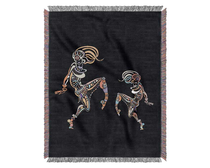 African Tribal Art 21 Woven Blanket