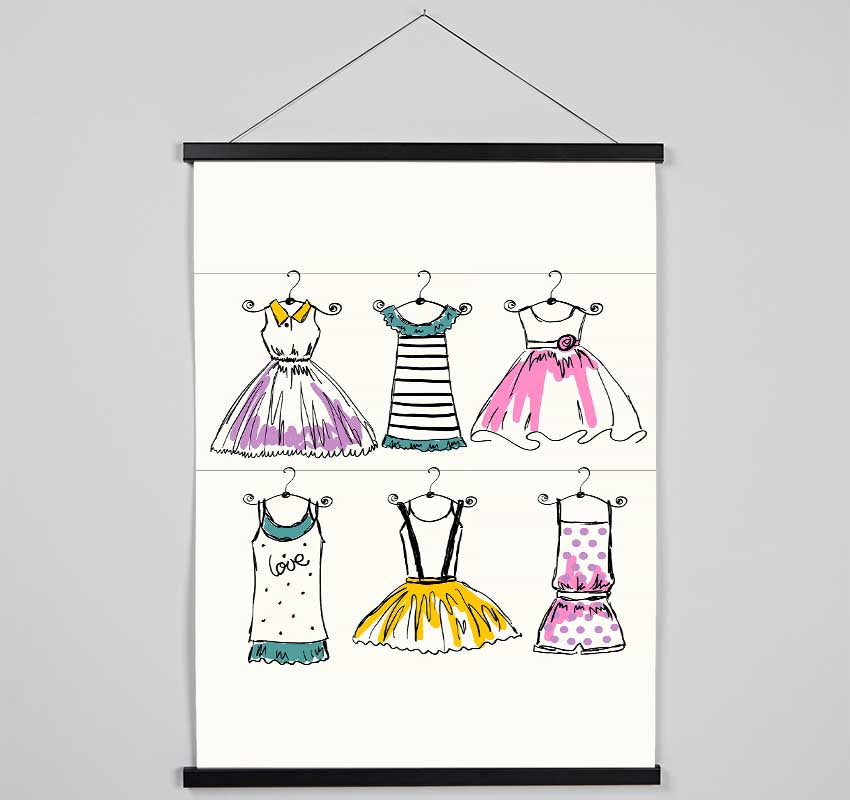 What Too Wear Hanging Poster - Wallart-Direct UK