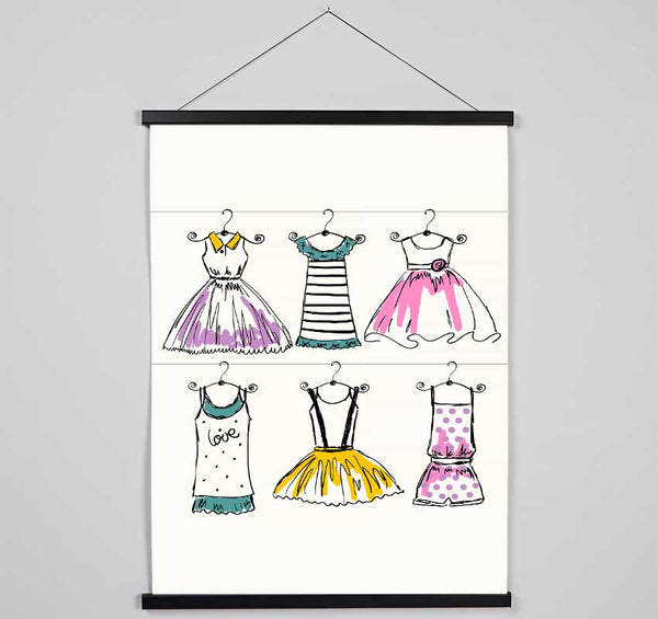 What Too Wear Hanging Poster - Wallart-Direct UK