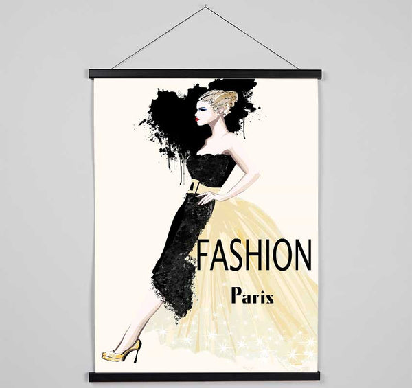 Paris Couture Hanging Poster - Wallart-Direct UK