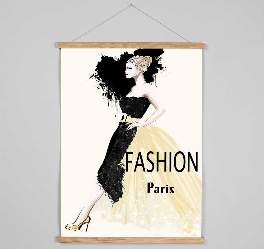 Paris Couture Hanging Poster - Wallart-Direct UK