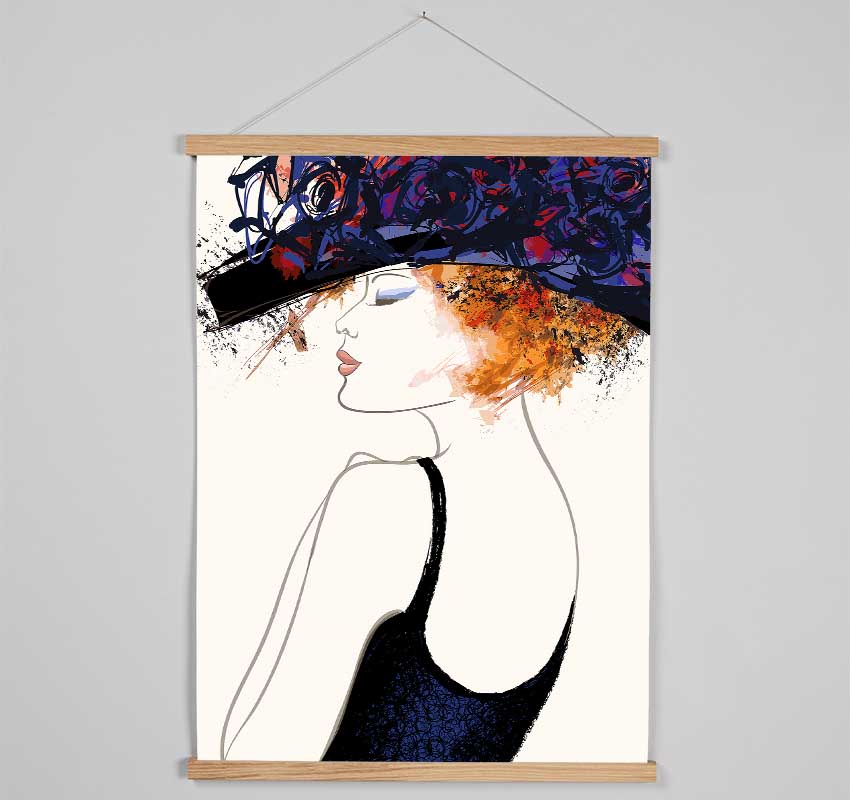 Hats Hats Hats Hanging Poster - Wallart-Direct UK