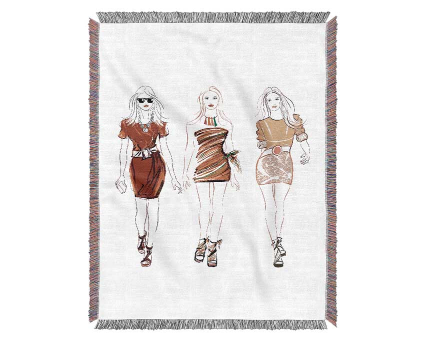 Catwalk Dresses Woven Blanket