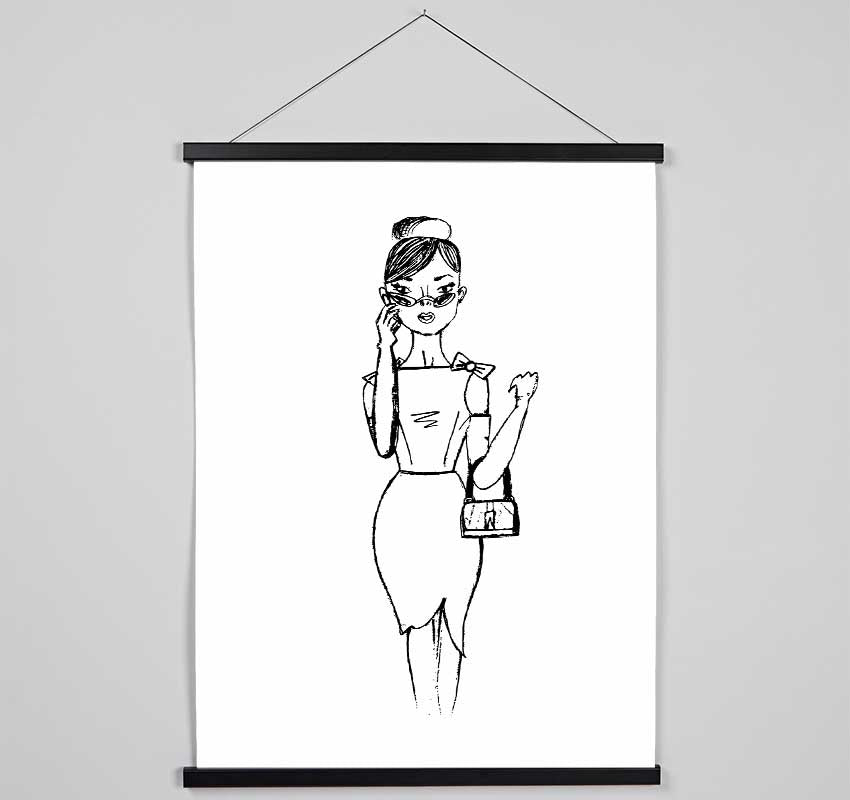 Elegance Is Free Hanging Poster - Wallart-Direct UK