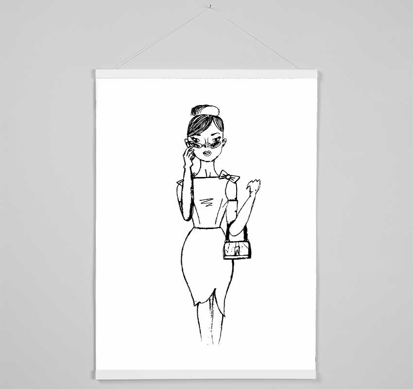 Elegance Is Free Hanging Poster - Wallart-Direct UK