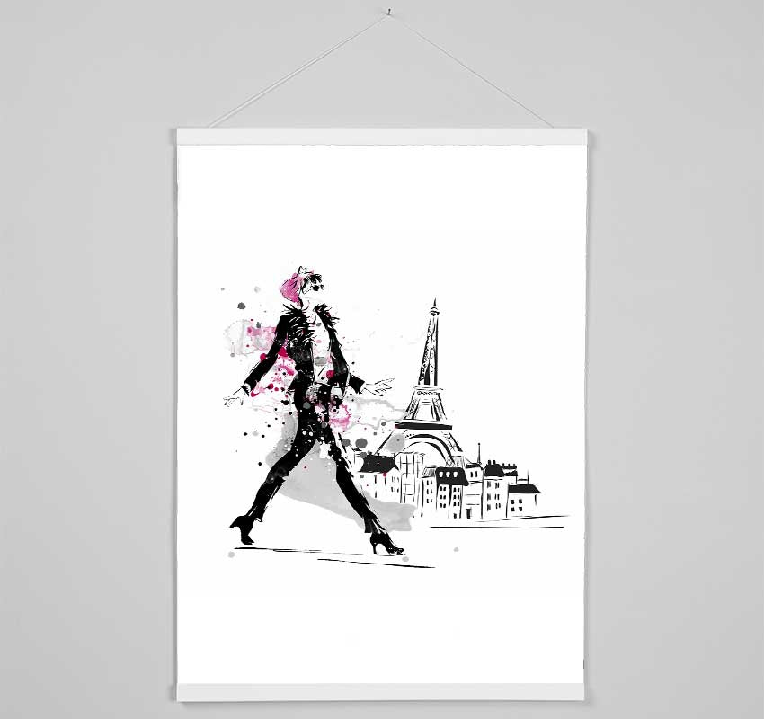 Paris Elegance Hanging Poster - Wallart-Direct UK