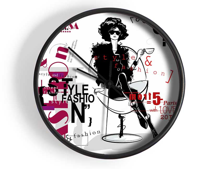 USA Clock - Wallart-Direct UK