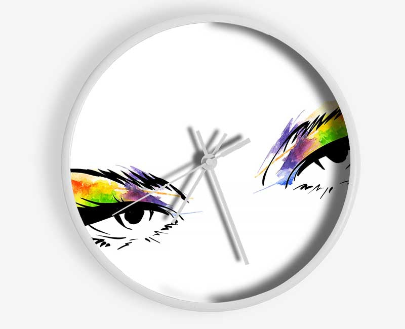 Eyes Is Where You Start Clock - Wallart-Direct UK