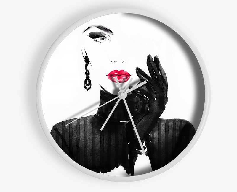 Beauty Of A Woman Clock - Wallart-Direct UK