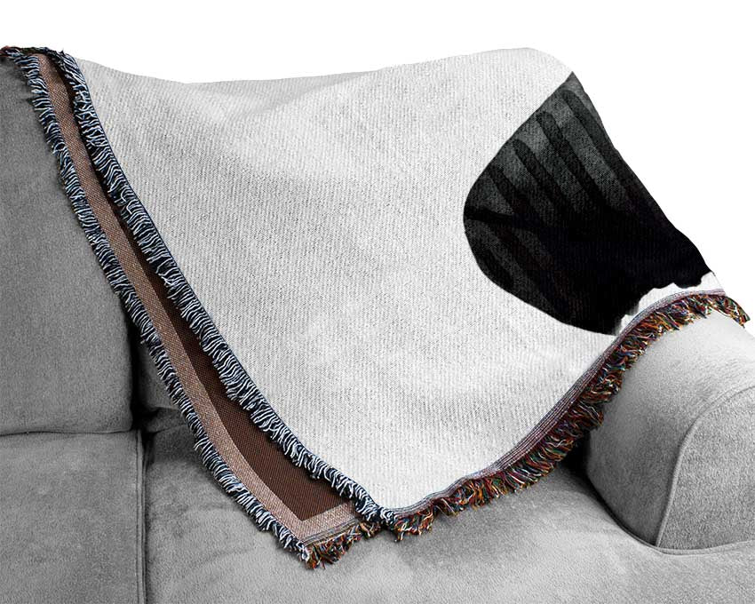 Beauty Of A Woman Woven Blanket