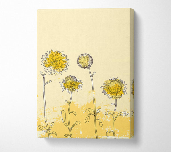 Picture of Sunflower Meadow Canvas Print Wall Art