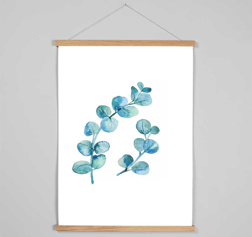 Gentle Leaves Hanging Poster - Wallart-Direct UK