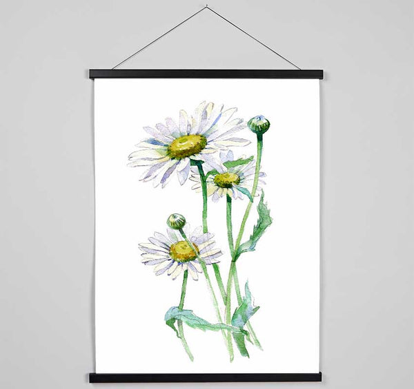 Daisy Center Hanging Poster - Wallart-Direct UK