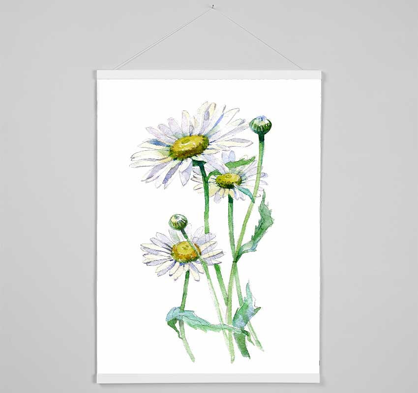 Daisy Center Hanging Poster - Wallart-Direct UK