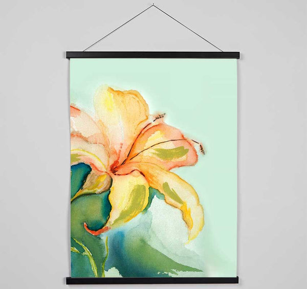 Single Lily Hanging Poster - Wallart-Direct UK