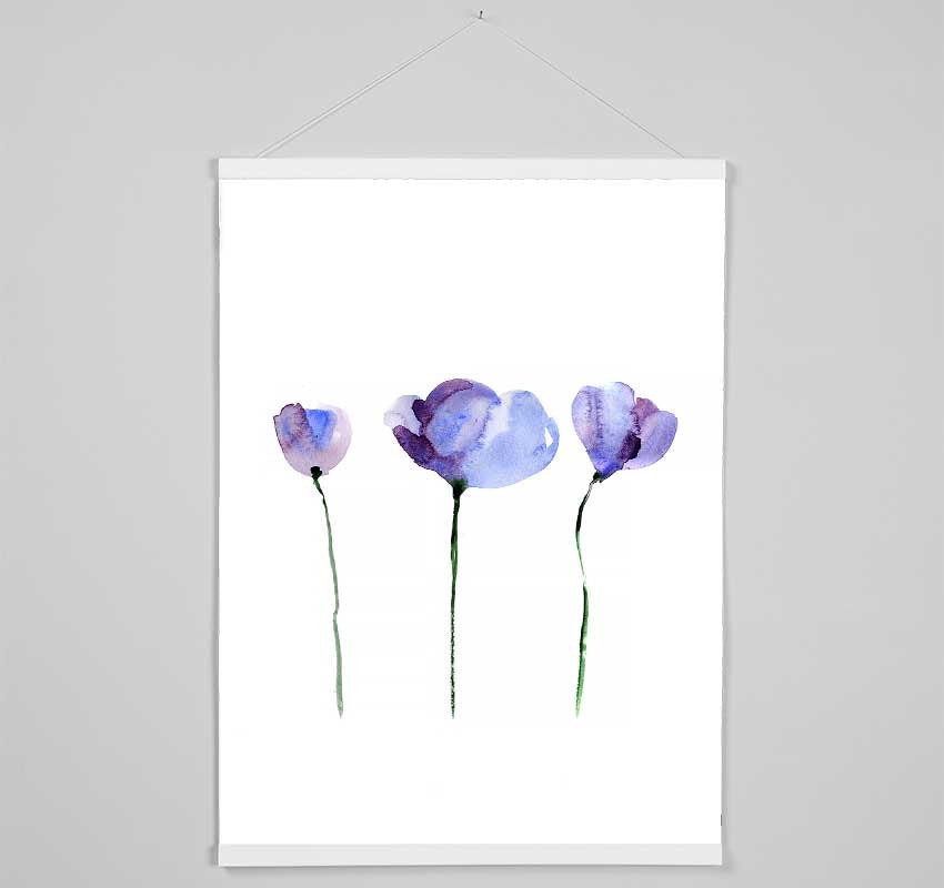 Periwinkle Before The Bloom Hanging Poster - Wallart-Direct UK