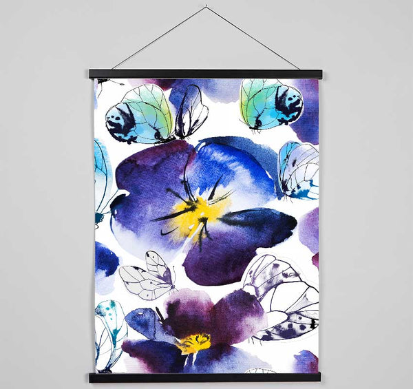 Butterfly Heaven Hanging Poster - Wallart-Direct UK