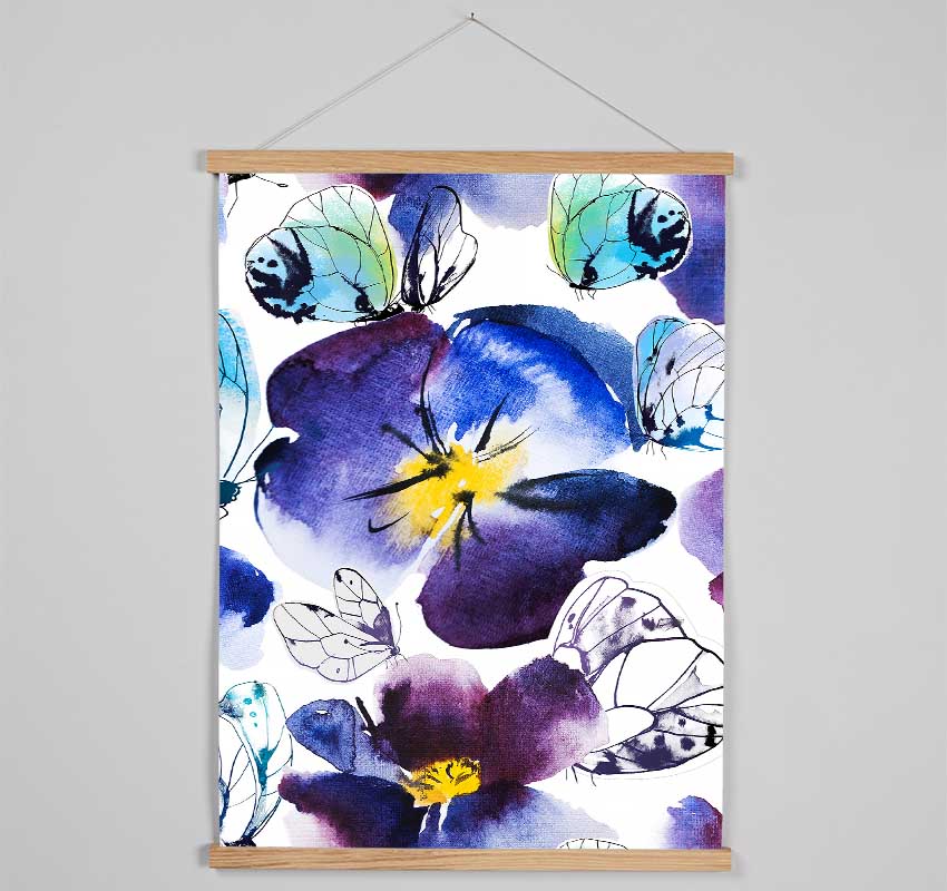 Butterfly Heaven Hanging Poster - Wallart-Direct UK