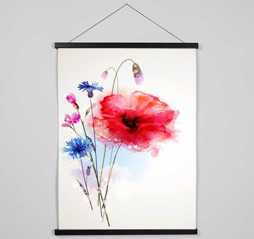 Poppy Magic Hanging Poster - Wallart-Direct UK