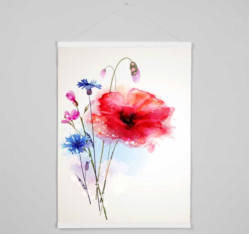 Poppy Magic Hanging Poster - Wallart-Direct UK