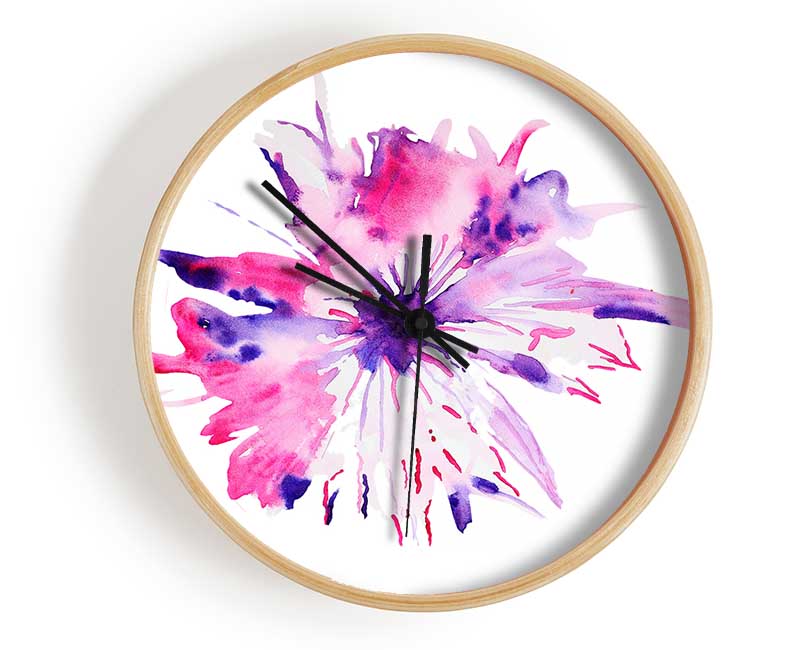 Stunning Petals Clock - Wallart-Direct UK