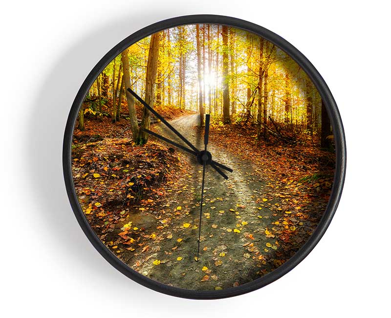 Path To The Sun 1 Clock - Wallart-Direct UK