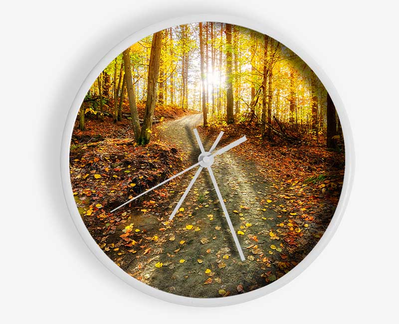 Path To The Sun 1 Clock - Wallart-Direct UK