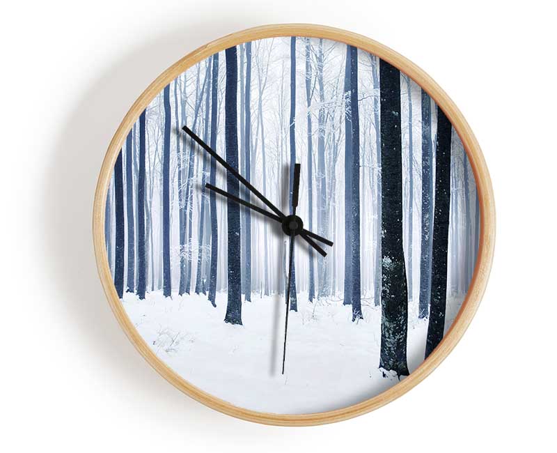 Winter Magic Clock - Wallart-Direct UK