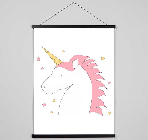 Magical Unicorn Hanging Poster - Wallart-Direct UK