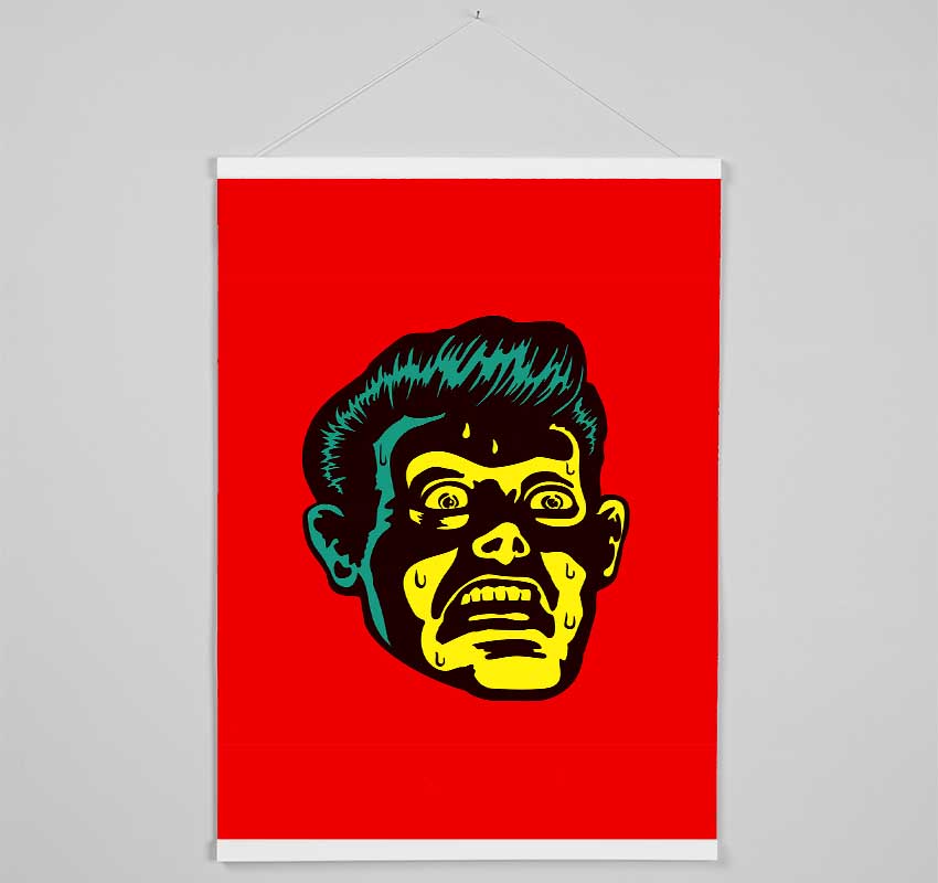 Face Of Horror Hanging Poster - Wallart-Direct UK