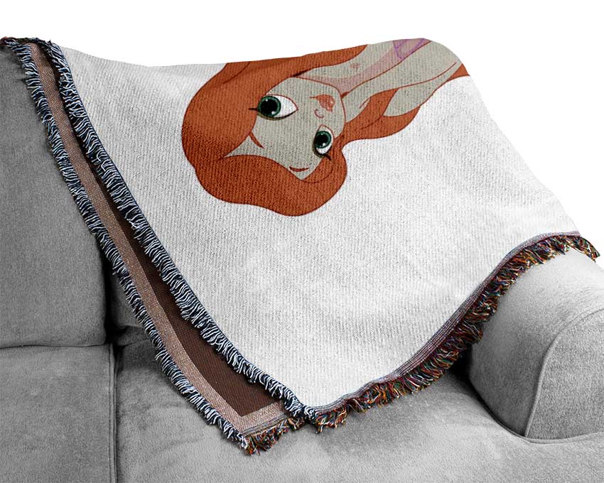 Mermaid Beauty Woven Blanket