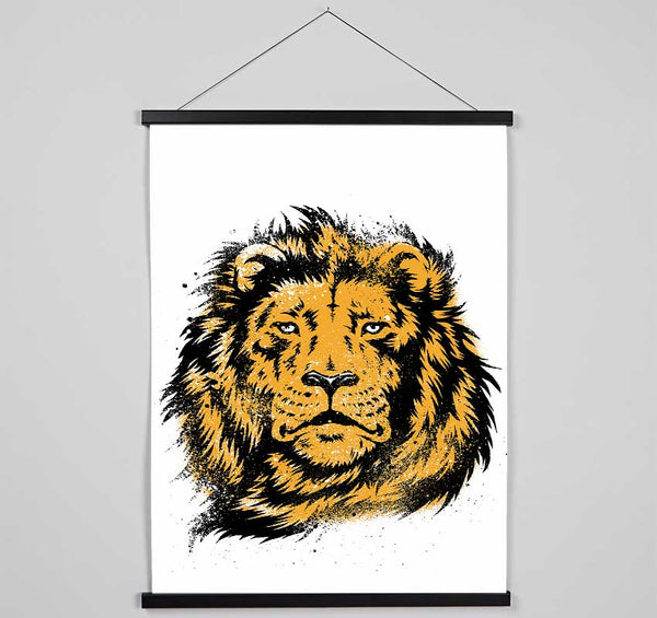 Proud Lion Hanging Poster - Wallart-Direct UK