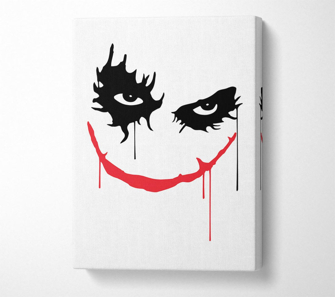 Picture of Joker Face Canvas Print Wall Art