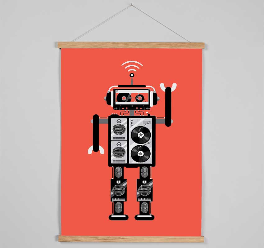 Robot Dance Hanging Poster - Wallart-Direct UK