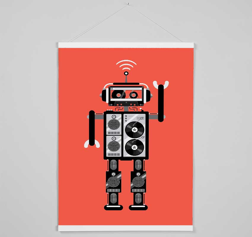 Robot Dance Hanging Poster - Wallart-Direct UK