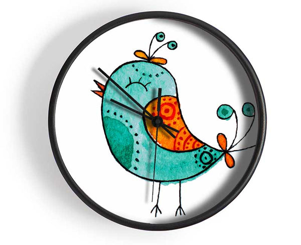 Cute Bird Clock - Wallart-Direct UK