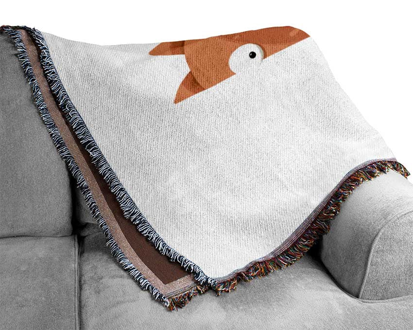 Fox Life Woven Blanket