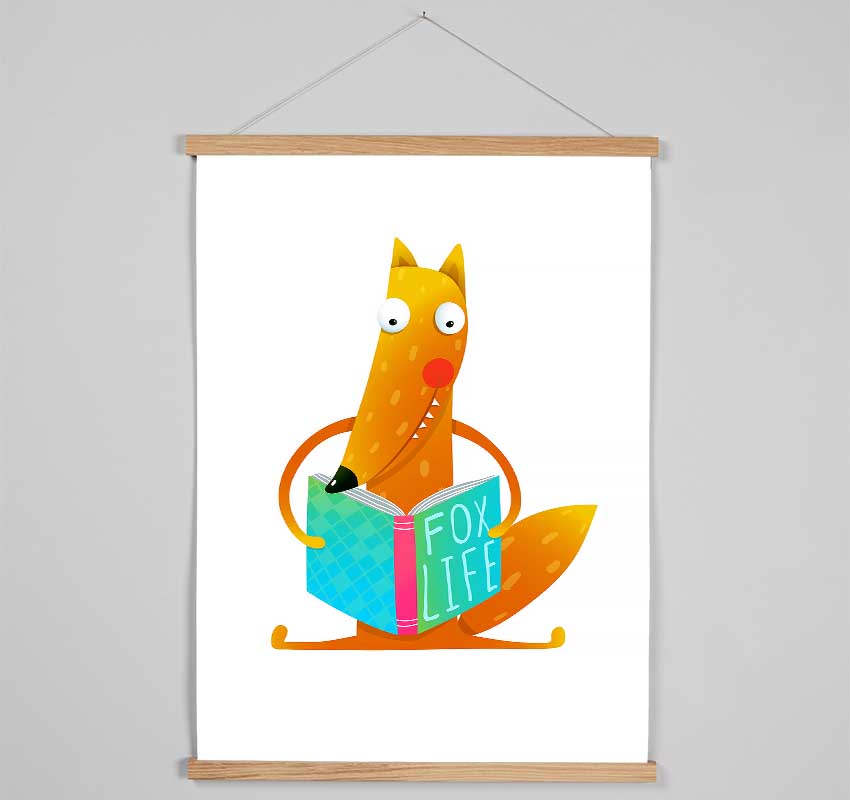 Fox Life Hanging Poster - Wallart-Direct UK