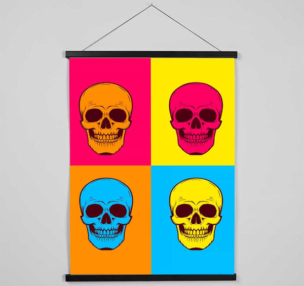 Funky Skulls Hanging Poster - Wallart-Direct UK