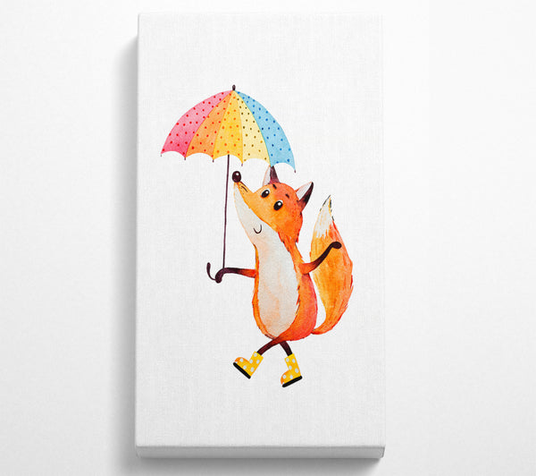 Foxy In The Rain