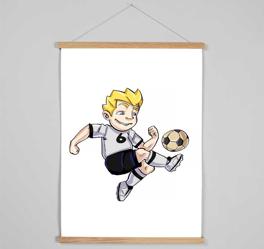 Football Skills Hanging Poster - Wallart-Direct UK