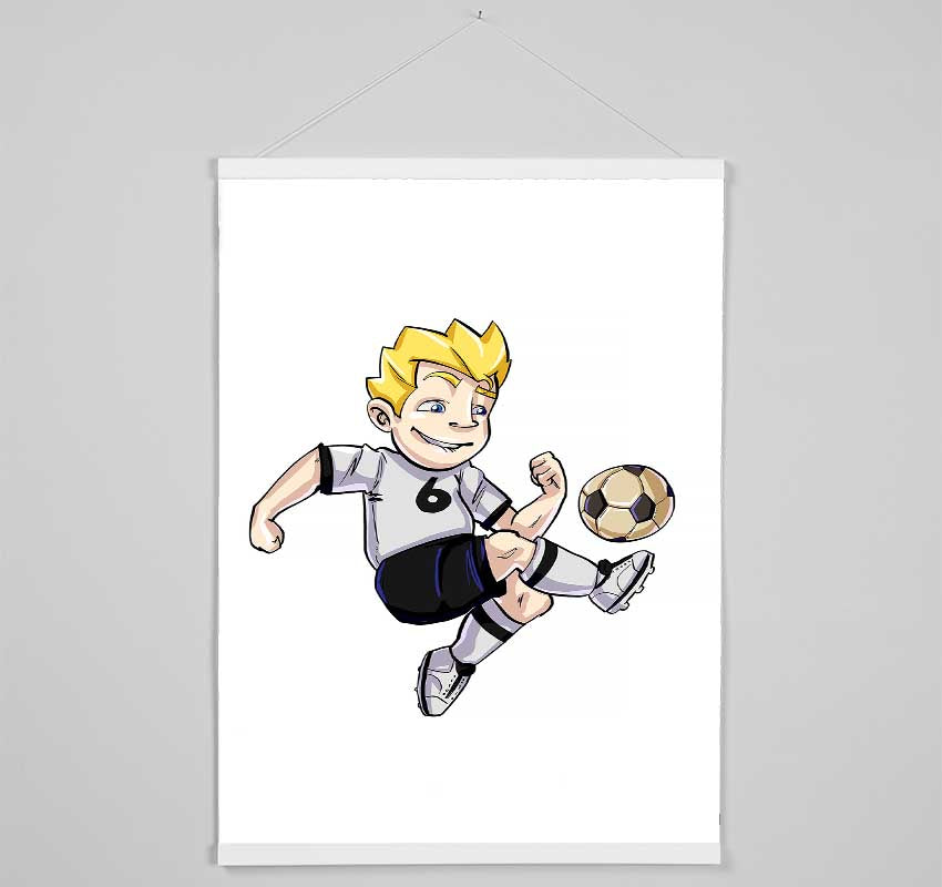 Football Skills Hanging Poster - Wallart-Direct UK