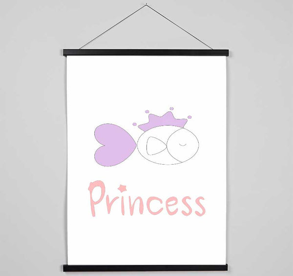 Princess Fish Hanging Poster - Wallart-Direct UK