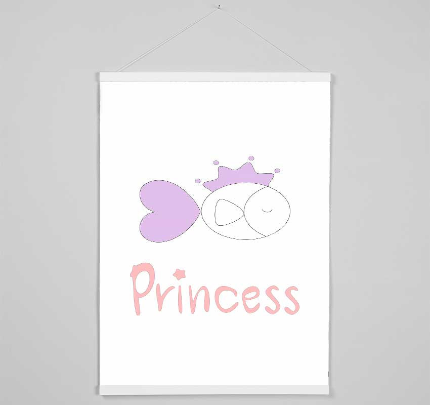 Princess Fish Hanging Poster - Wallart-Direct UK