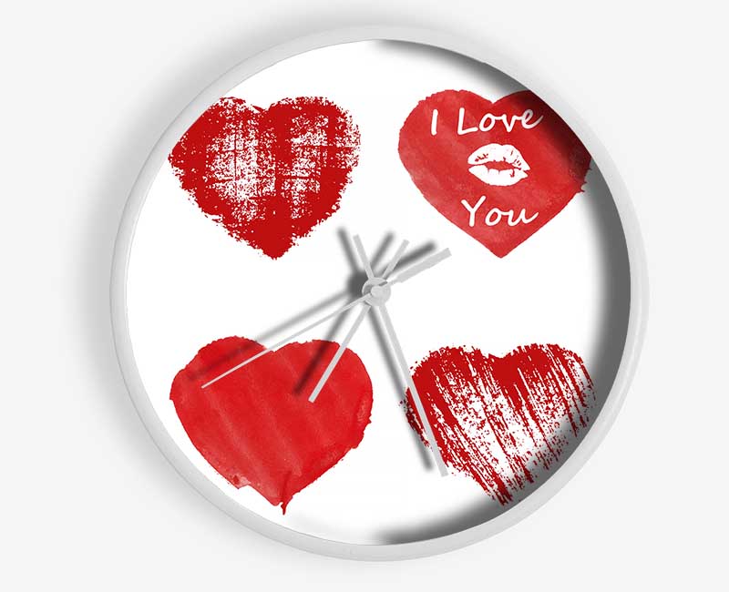 I Love You 1 Clock - Wallart-Direct UK