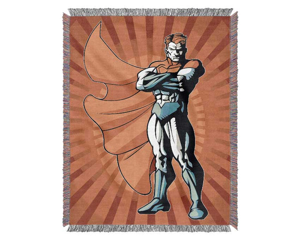 Superhero 1 Woven Blanket