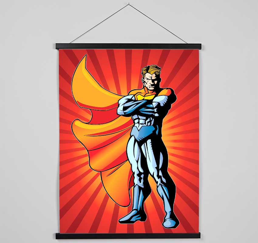 Superhero 1 Hanging Poster - Wallart-Direct UK