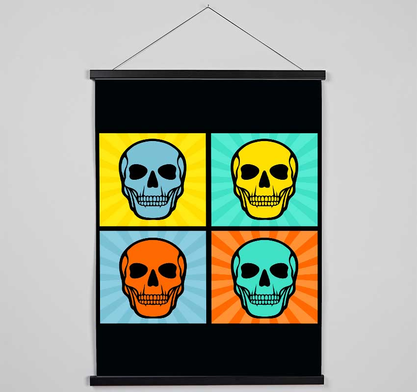 Smiling Skulls Hanging Poster - Wallart-Direct UK