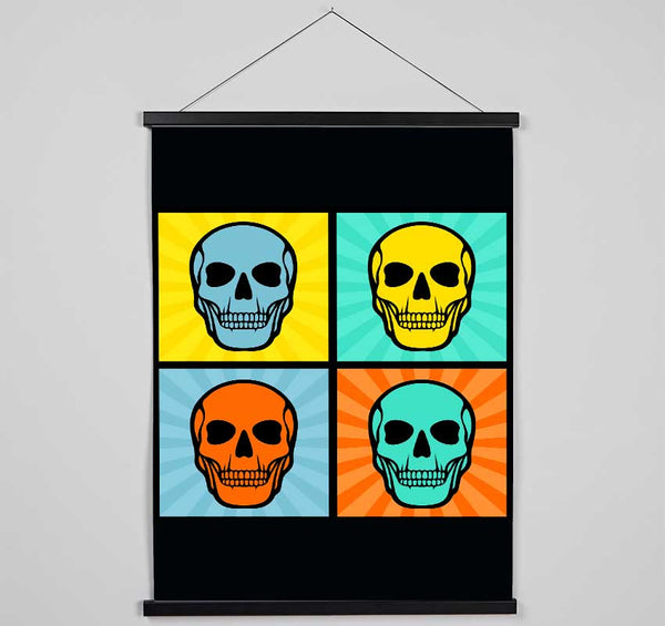 Smiling Skulls Hanging Poster - Wallart-Direct UK