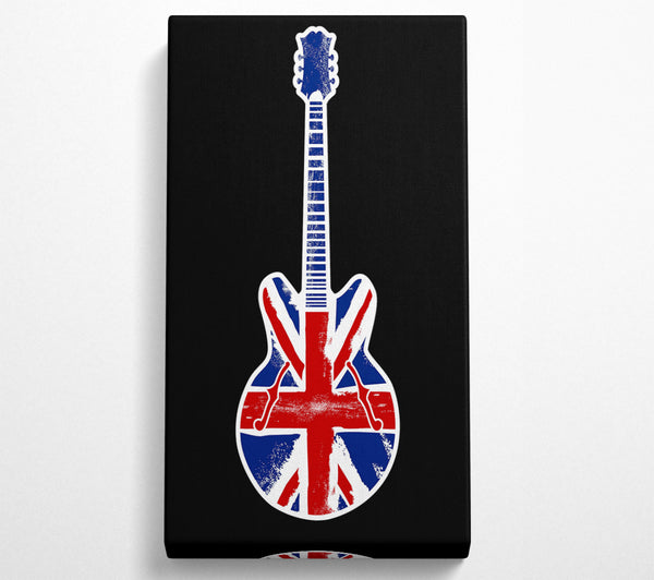 Guitar British Flag